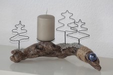Kerzenhalter  Deko , Treibholz