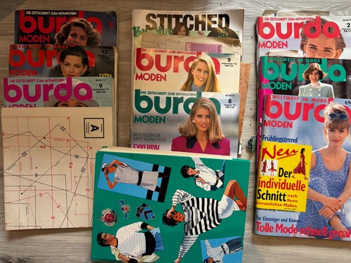 Burda zeitschriften 90er jahre - burda,