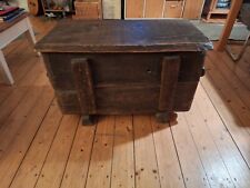 holztruhe mit deckel groß antik