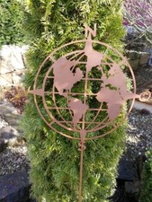 Edelrost Gartenstecker