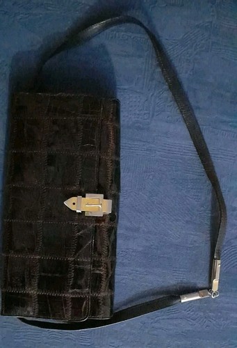 Vintage krokodil leder damen - leder,