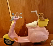 Barbie Motorroller mit Hund