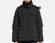 Wellensteyn Marvellous XXL Damen winterjacke Schwarz Neu Winter original Daunen 