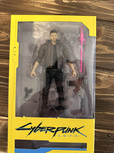 Cyberpunk action figur neu - action,