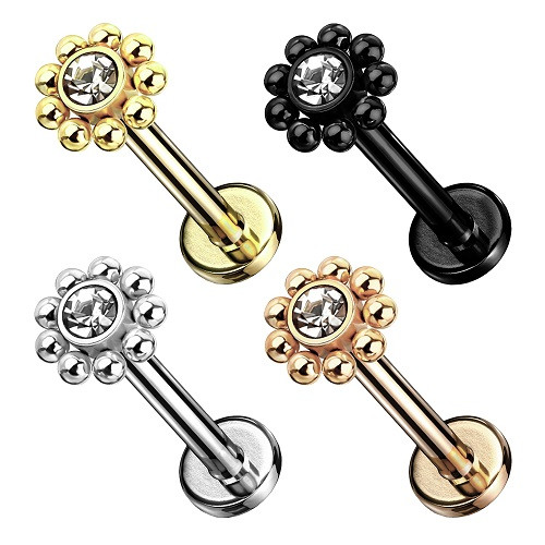 Labret monroe ohr piercing - labret,