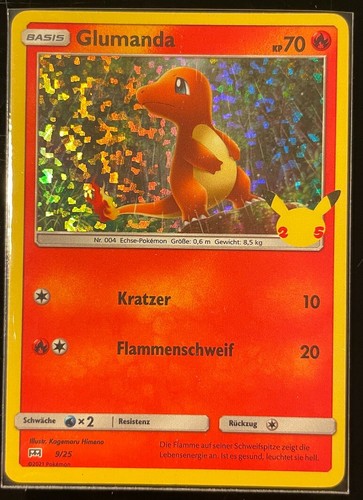 Pokemon karte glumanda - pokemon,