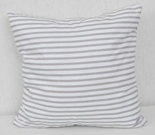 Kissenhülle Hülle Kissenbezug Bezug Dekokissen 100% Baumwolle 12 Maße Streifen 