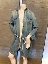 edc by Esprit Jeans Stiefelkleid Kleid Rock longshirt Jacke 32 30 xxs xs 25 26