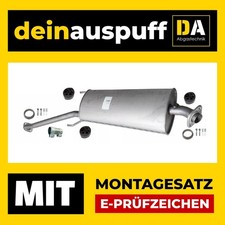 Mittelschalldämpfer für Toyota RAV4 2.0 D Auspuff M037