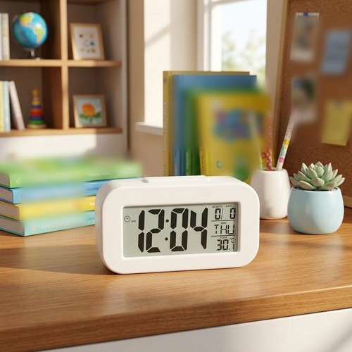 Leichter lcd wecker mit klarer - leichter,