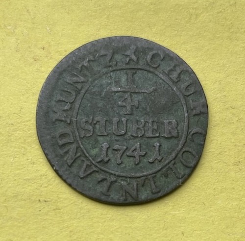 Köln stüber 1741 - 1/4,