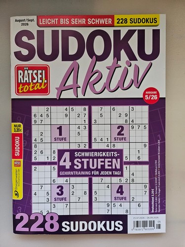Rätsel total sudoku aktiv - sudoku,