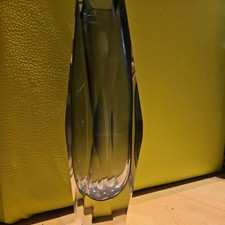 Vintage Murano Sommerso Flavio Poli 60s 60er Vase Aschenbecher Ashtray Smoked