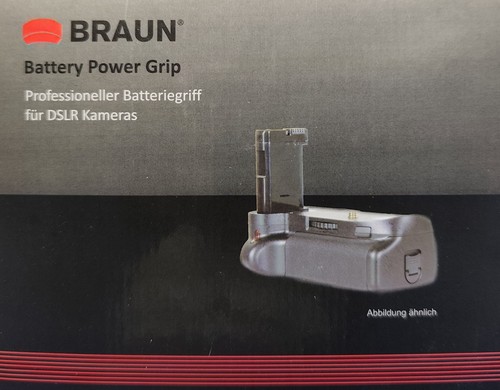 Braun batteriegriff für canon - braun,