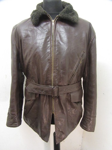 Vintage 50er brent usa leder - usa,