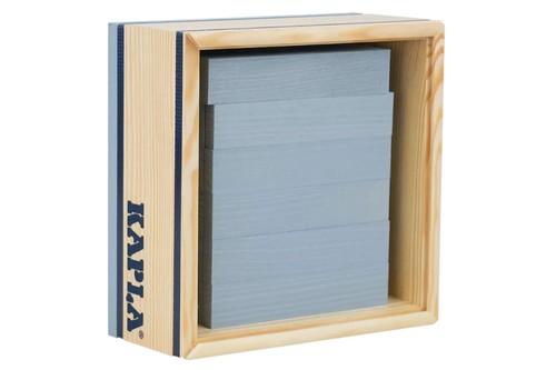 Kapla holzplättchen 40er - kapla-holzplättchen, box