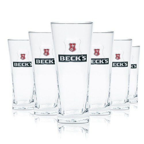 Becks bier glas - becks,