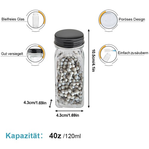 48x set vorratsgläser - set,