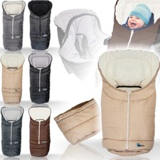 2IN1 Winterfußsack 0-36 MITWACHSEND Fußsack Kind Baby Schale Kinderwagen Buggy