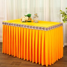 60cm Breit Samt Tischdecke