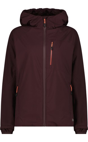 Cmp woman jacket - fix, hood