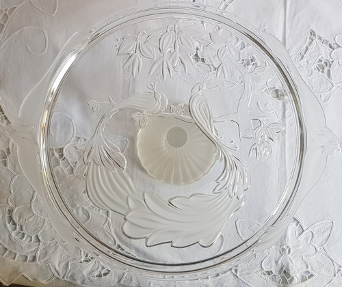 Walther glas fuß tortenplatte - glas,