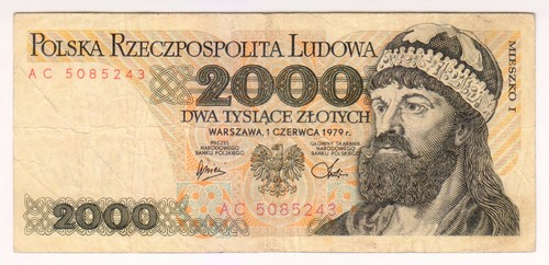 1979 polen 2000 - polen, zlotych