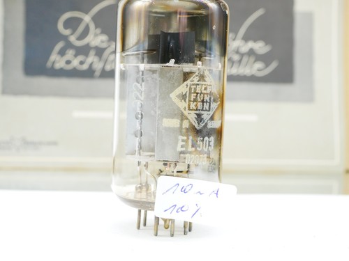 El503 telefunken röhre - el503,