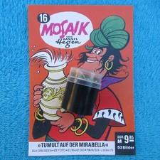 MOSAIK Digedags ROLLFILM  Nr 16 Pouva Magica "Tumult auf der Mirabella" H. Hegen