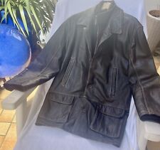 Werther Lederjacke Herren Übergangsjacke Gr.52 LAMMLEDER Braun