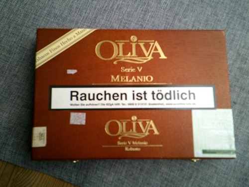 Leere zigarren kiste box - zigarren,