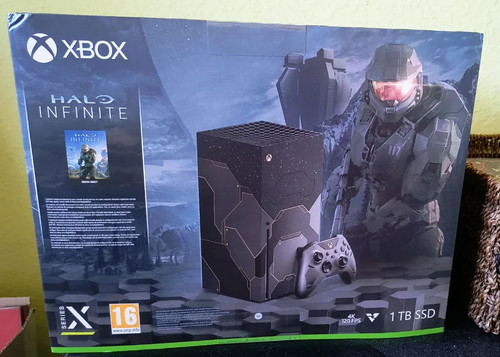 Microsoft xbox series - x, halo