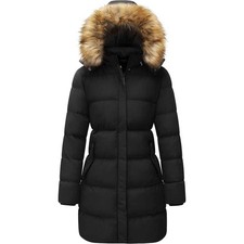 Damen Winter Puffer Mantel