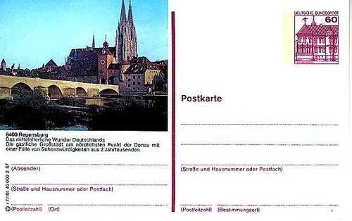 Bildpostkarte - (654),