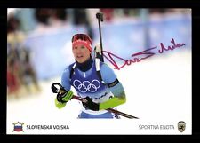 Miha Dovzan Autogrammkarte Biathlon Original Signiert # G 43744
