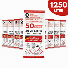 50 Trinkwasser Tabletten je
