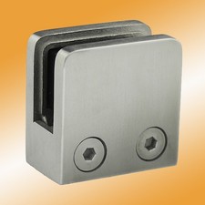 Glashalter eckig mit