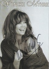 Autogramm - Wencke Myhre