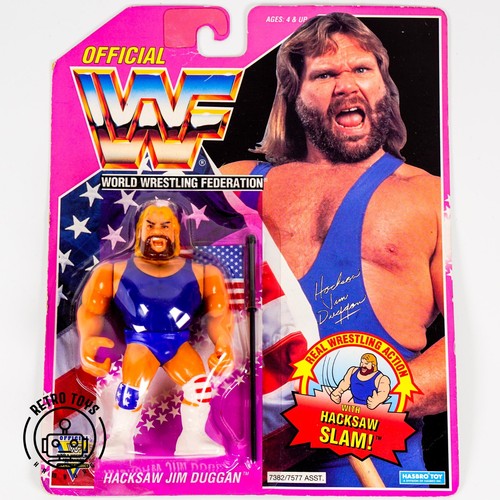 Wwf hasbro hacksaw jim duggan - hasbro,