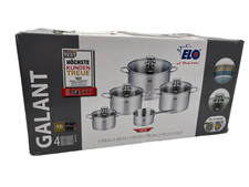 ELO Topfset Galant 5teilig Edelstahl induktion Kochtopfset