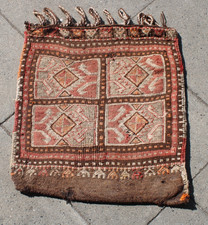 Antike Satteltasche cfa. 45