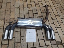 TLA Edelstahl 4x85mm Endschalldämpfer exhaust Honda CRX ED9 EE8 CIVIC EE9 ED7