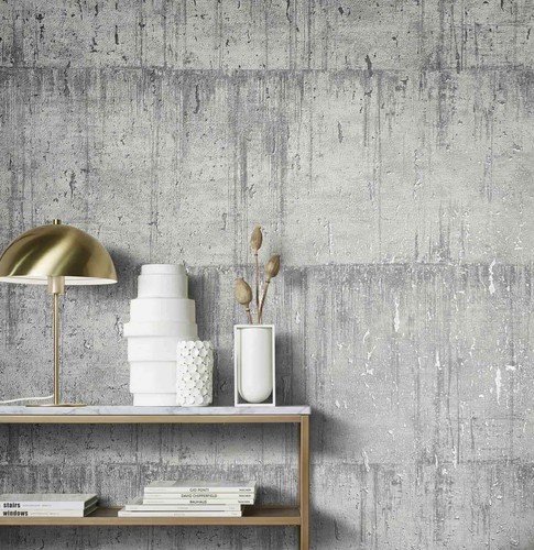 Vliestapete kork patina loft - patina,