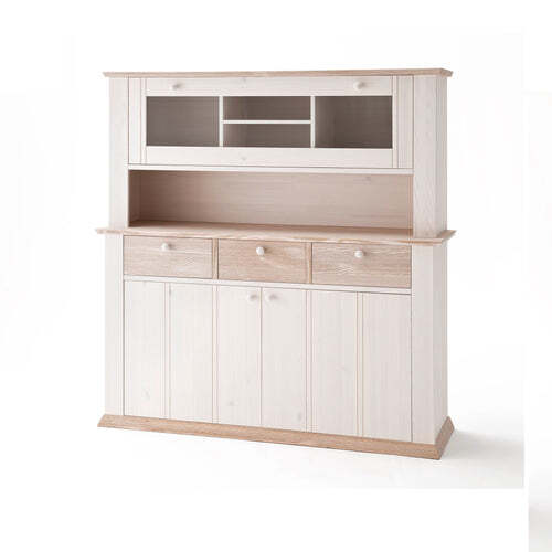 Buffetschrank kiefer massiv - buffetschrank,