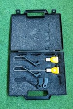 2er Set Fox Mk.2 Swinger in Orange mit Presentation Case Koffer Karpfen Angeln