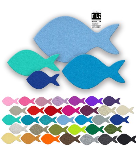 Doppelidee fisch filz glas - doppelidee®,