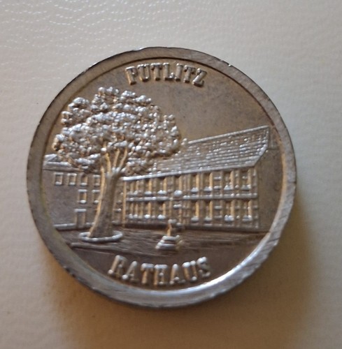 Gedenkmedallie putlitz - gedenkmedallie,