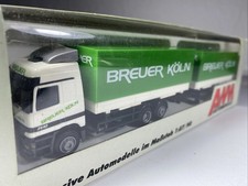 T41 AWM 1:87 HO LKW MERCEDES Benz ACTROS BREUER KÖLN Nr 50909 Wechselpritsche 