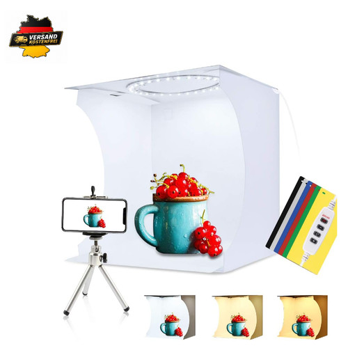 Fotostudio lichtbox 30cm led - fotostudio,