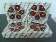 20 alte Christbaumkugeln